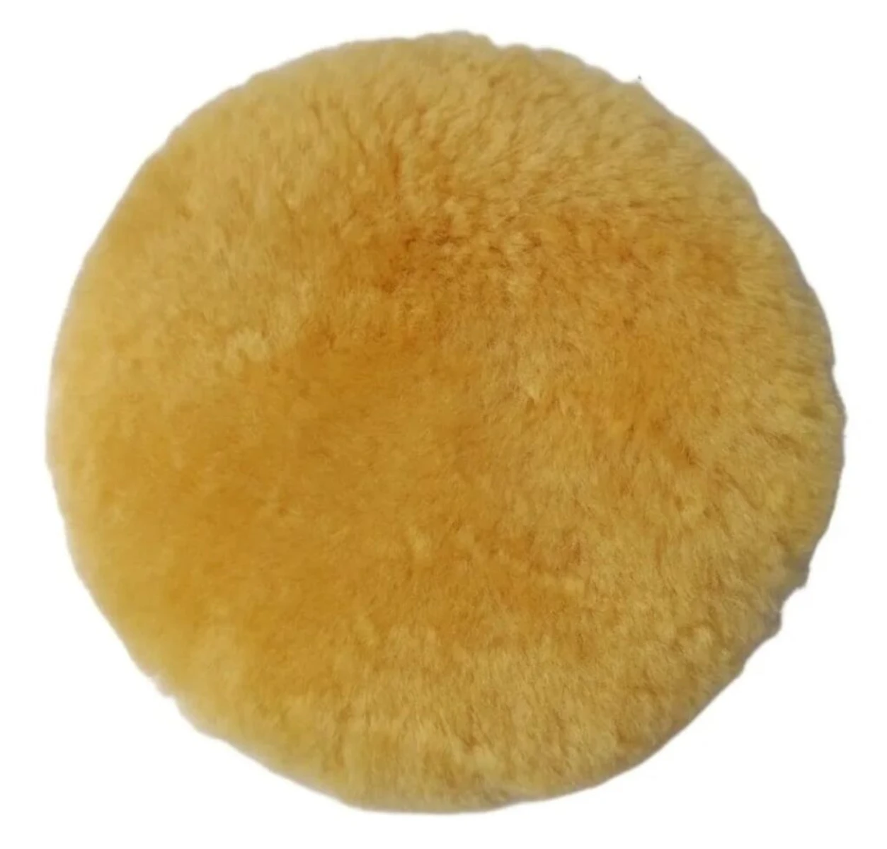 Cordero de Pulir de Lana Pura de 6" Diamond Naranja 