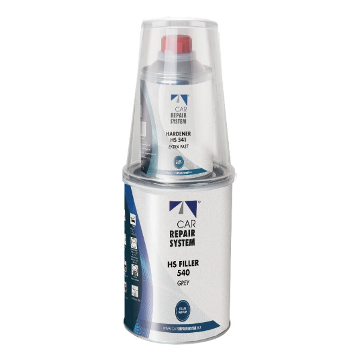 Fondo Hs 1.25L CarrepairSystem - Fondo Hs 1.25L CarrepairSystem Blanco 