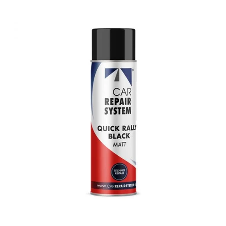 Pintura Negra Satinada En Spray Quick Rally 500Ml Pintura Negra Satinada En Spray Quick Rally 500Ml