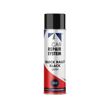 Pintura Negro Satinado En Spray 500Ml Quick Rally Black Satin CarrepairSystem Pintura Negro Satinado En Spray 500Ml Quick Rally Black Satin CarrepairSystem