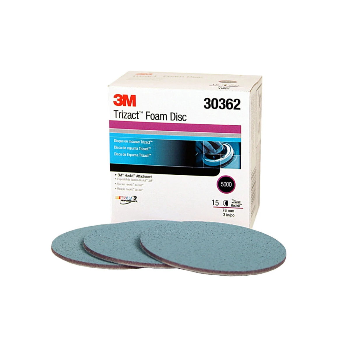 Disco Trizact 3M Grano 5000 
